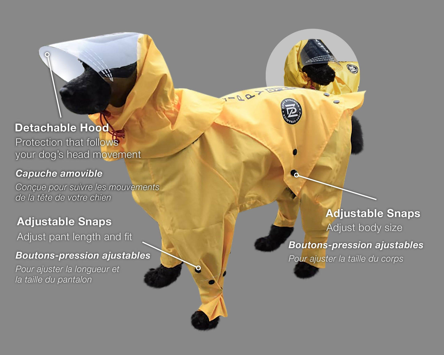 Rainy Collection is the perfect solution for keeping your puppy dry and comfortable. Our collection is designed to help protect your four-legged friend from the elements, while providing a fashionable and sophisticated look. Made with waterproof and breathable fabric, your pup will love their new outdoor look.10% OFF @ CHECKOUT