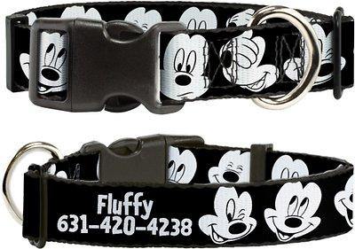 The Disney Collection at Chewy Micky Mouse Dog Collars - K Doodle Pup Shop