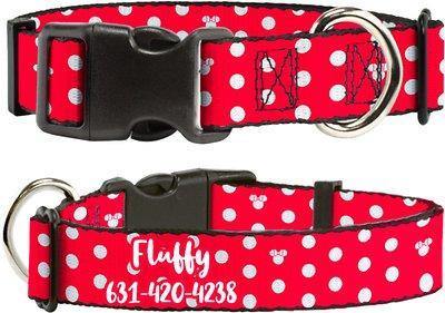 The Disney Collection at Chewy Minnie Mouse Dog Collar - K Doodle Pup Shop