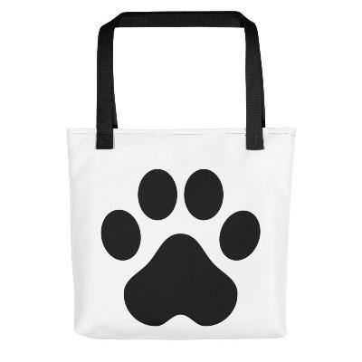 PAW PRINT Tote Bags Collections - K Doodle Pup Shop