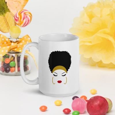 Time to relax with that favorite hot or cold drink. With your matching notebook and focus on what matters most to you Queen. Grab your Queen Time Mug Now! and Enjoy! Don't forget to share with your girls.